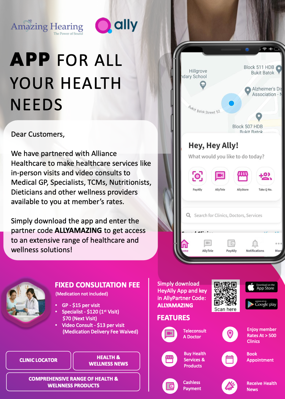 hey ally Telehealth singapore