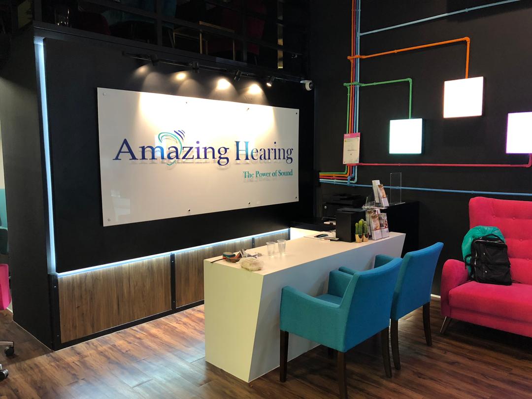 Hearing Centre- Reception area