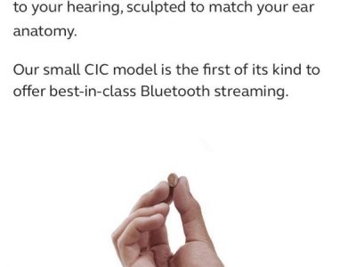 New Custom In Canal ReSound Quattro Hearing Aids with Bluetooth