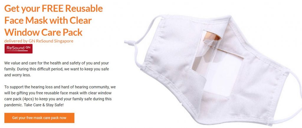 free reusable face mask