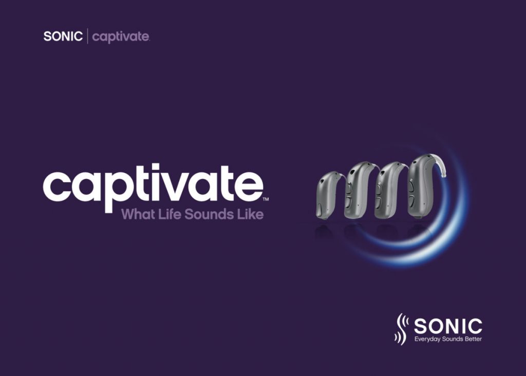 Captivate SONIC rechargeable hearing aids singapore amazing hearing