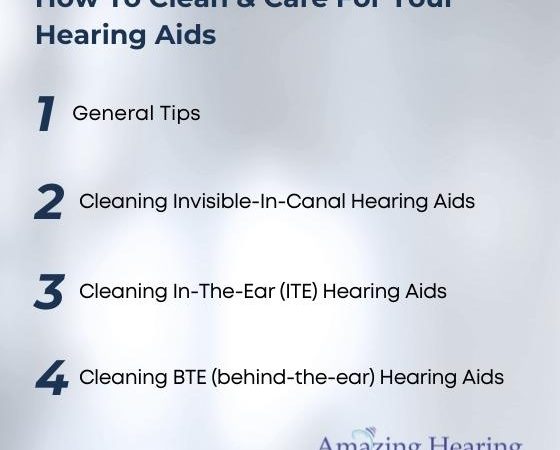 How to clean and care for your hearing aids