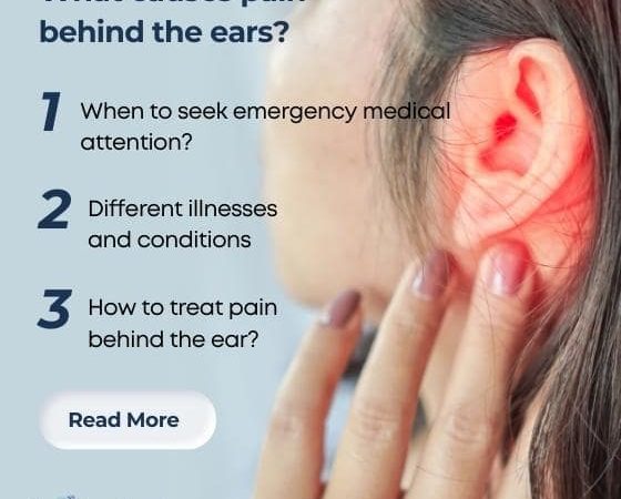 What causes pain behind the ears - amazing hearing