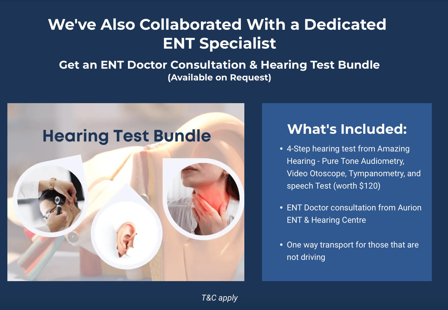 ent doctor recommended hearing aids