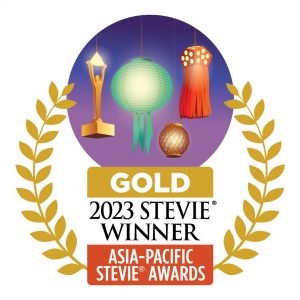 GOLD 2023 stevie award winner asia pacific amazing hearing